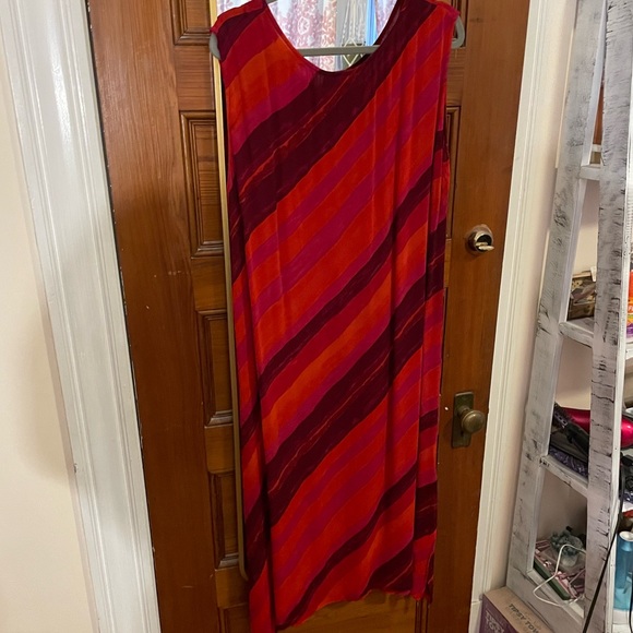 Avenue Midi Striped Dress 18/20 - Picture 5 of 6